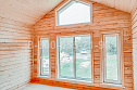 Одноэтажный каркасный дом 11х8,5м. в Архангельской области.