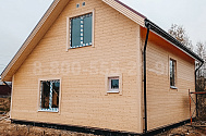 Полутораэтажный каркасный дом «Сена» 10х7.5