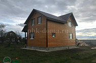 Полутораэтажный каркасный дом «Вычегда» 9х7