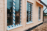 Полутораэтажный каркасный дом «Сена» 10х7.5